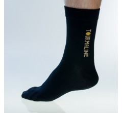 Турмалиновые носки   (черные, беж, син), Haogang