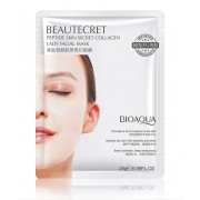 5 шт Питательная гидрогелевая маска для лица, 28g, BIOAQUA, Beautecret Peptide Skin Secret Collagen