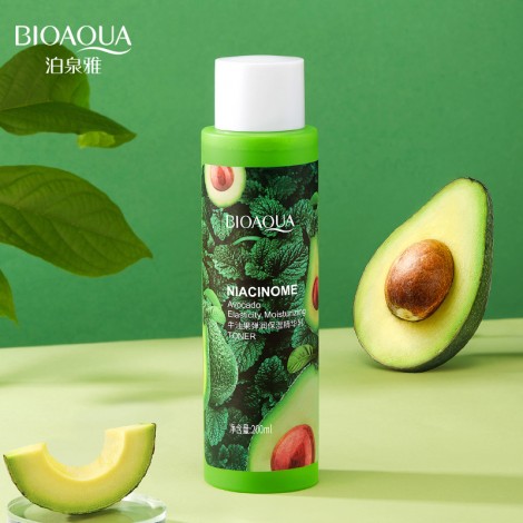 Антивозрастной тонер с маслом авокадо, 200ml, Bioaqua Niacinome Avocado Toner 