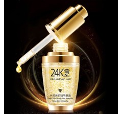 Сыворотка  с частичками золота 24K для лица омолаживающая BIOAQUA Gold Skin Care