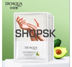 5 шт Питательная маска перчатки для рук с экстрактом авокадо, 35g, Bioaqua